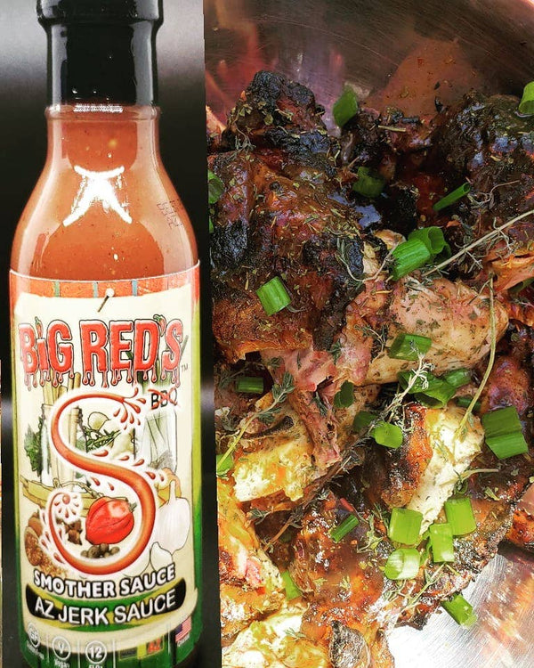 AZ Jerk Smother BBQ style Sauce