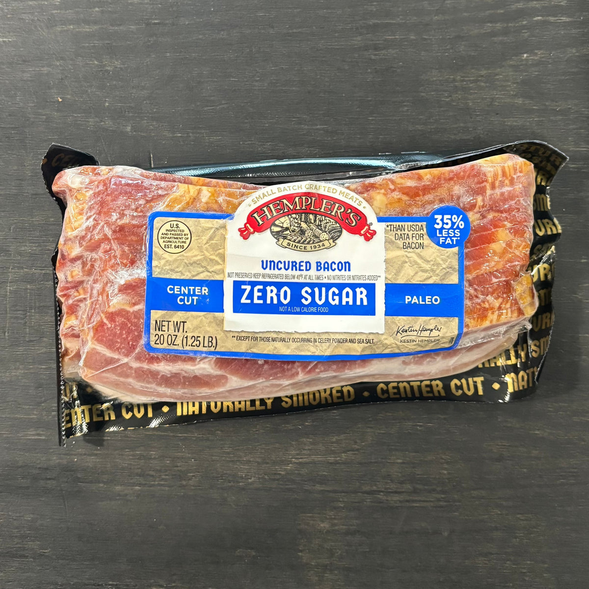 Hempler's Bacon - Zero Sugar – Double Rafter Meats