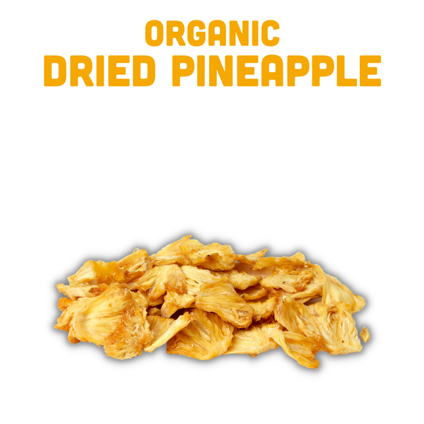 Organic Dried Pineapple: 2 OZ