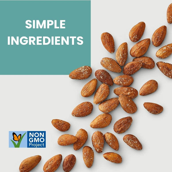 Smoked Sea Salt Sprouted Almonds 4 oz bag