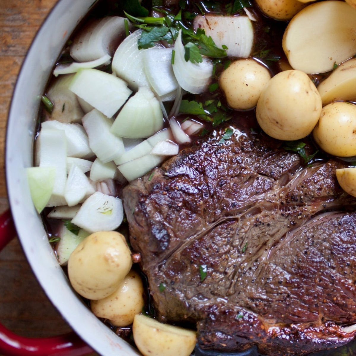 100% Grass-Fed Chuck Roast (boneless) – Double Rafter Meats