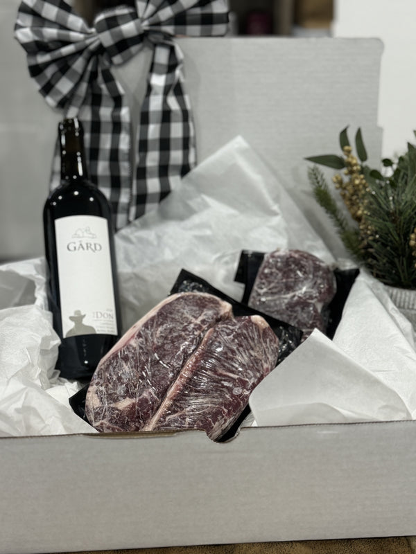 Steak & Wine Gift Box