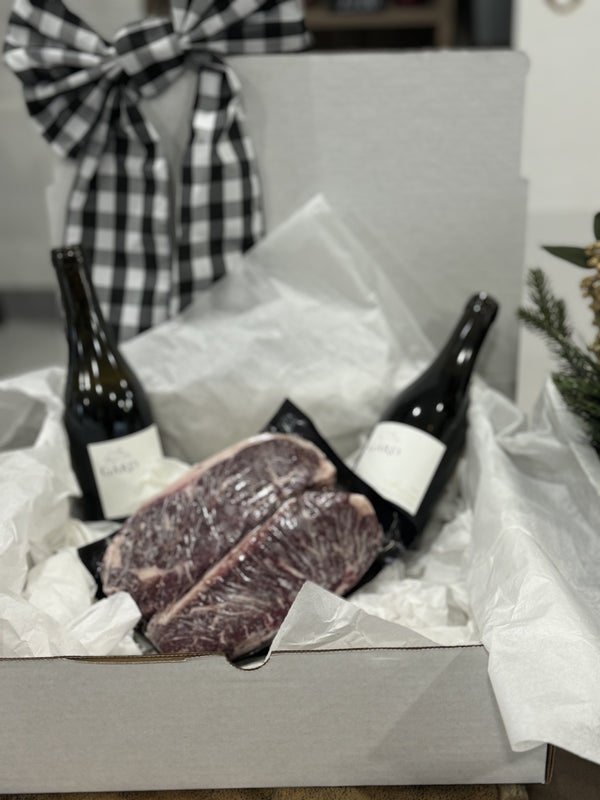 Steak & Wine Gift Box